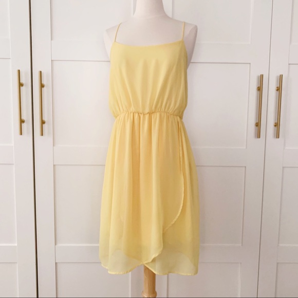 light yellow sundress